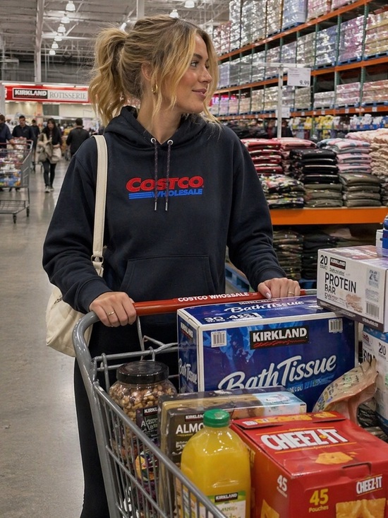 Kirkland Signature Other - Costco Wholesale Hoodie Black Cozy Oversized Casual Errand Outfit Vibes